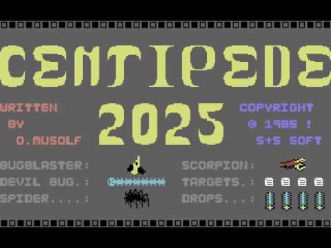 Centipede sur Commodore 64