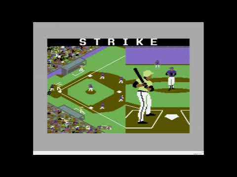 Screen de Championship Baseball sur Commodore 64