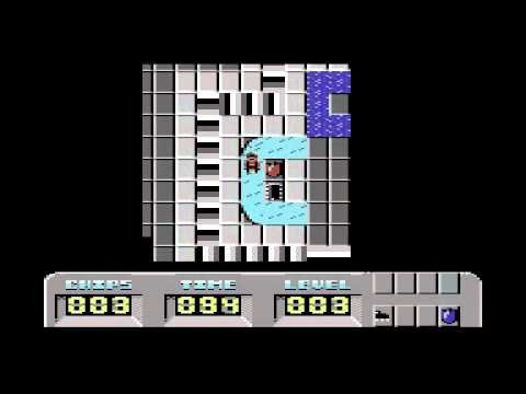 Capture de Chip's Challenge sur Commodore 64