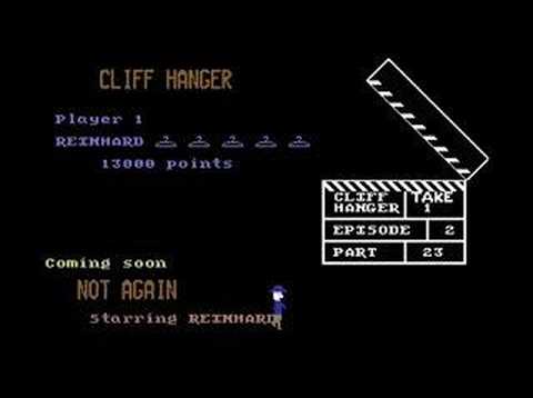 Photo de Cliffhanger sur Commodore 64