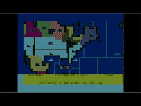 Screen de Colonial Conquest sur Commodore 64