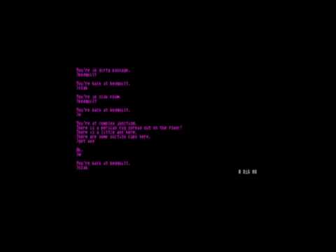 Illustration vidéo de Colossal Adventure sur Commodore 64