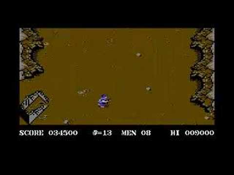 Screen de Commando sur Commodore 64