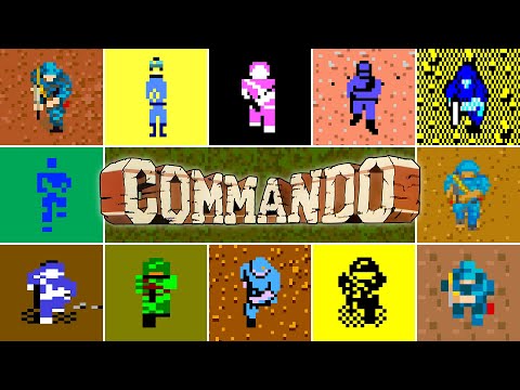 Commando sur Commodore 64