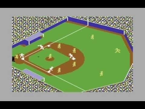 Screen de Computer Baseball sur Commodore 64