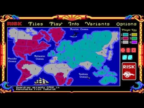 Photo de Computer Edition of Risk: The World Conquest Game sur Commodore 64