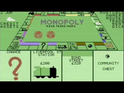 Photo de Computer Edition of Waddingtons Monopoly sur Commodore 64