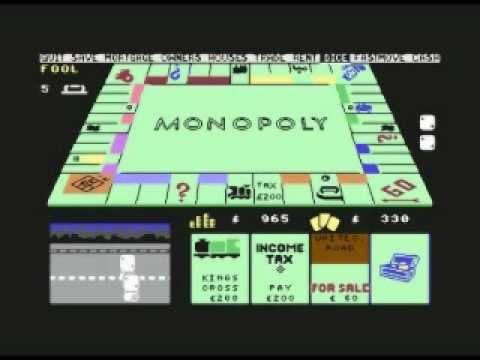 Computer Edition of Waddingtons Monopoly sur Commodore 64