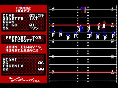 Image du jeu Computer Quarterback sur Commodore 64