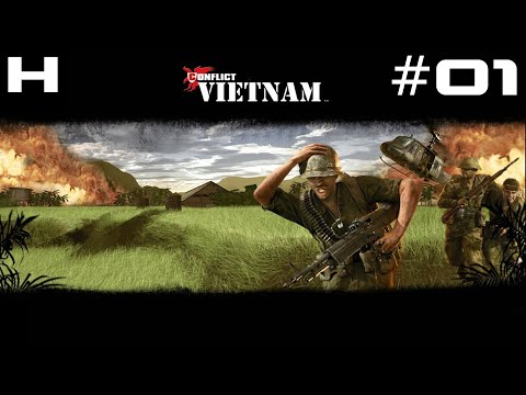 Screen de Conflict in Vietnam sur Commodore 64
