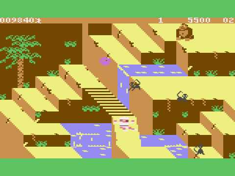 Screen de Congo Bongo sur Commodore 64