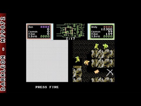 Screen de Crack Down sur Commodore 64