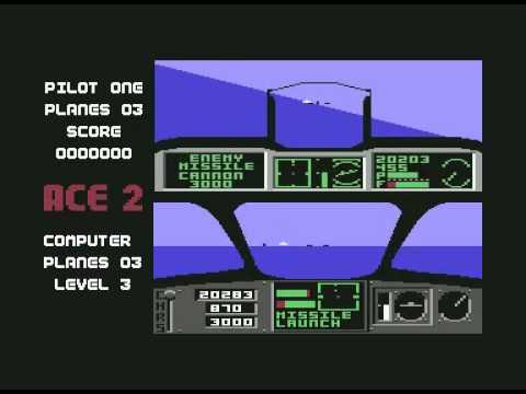 Screen de ACE II sur Commodore 64