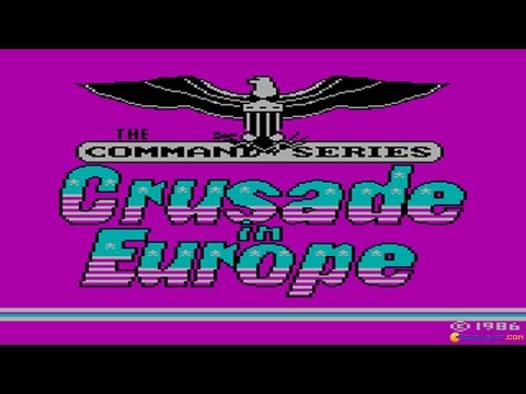 Screen de Crusade in Europe sur Commodore 64