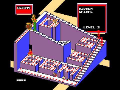 Screen de Crystal Castles sur Commodore 64