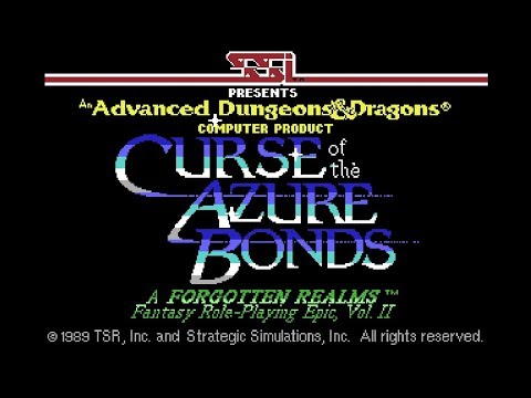 Image de Curse of the Azure Bonds sur Commodore 64