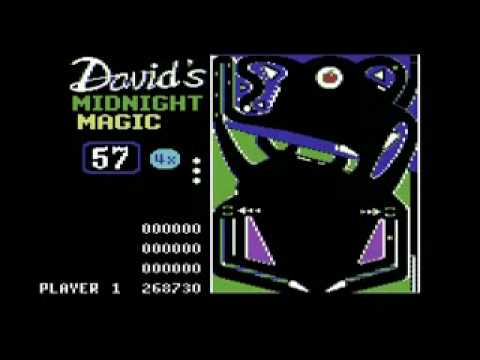Scène de jeu de David's Midnight Magic sur Commodore 64