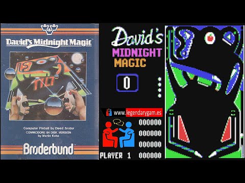 Illustration vidéo de David's Midnight Magic sur Commodore 64