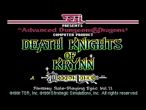 Image de Death Knights of Krynn sur Commodore 64