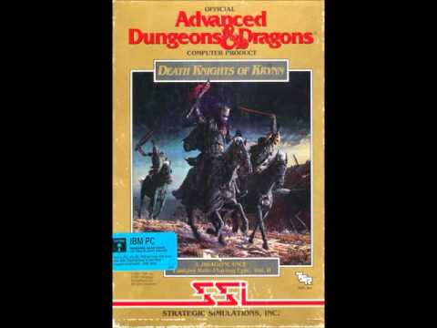 Illustration vidéo de Death Knights of Krynn sur Commodore 64
