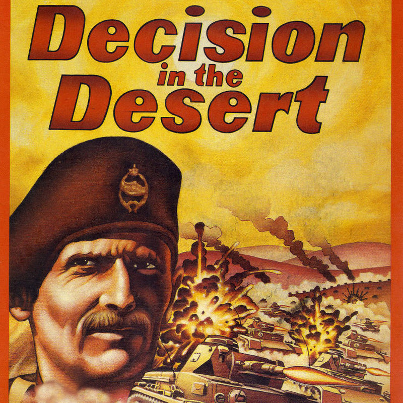 Screen de Decision in the Desert sur Commodore 64
