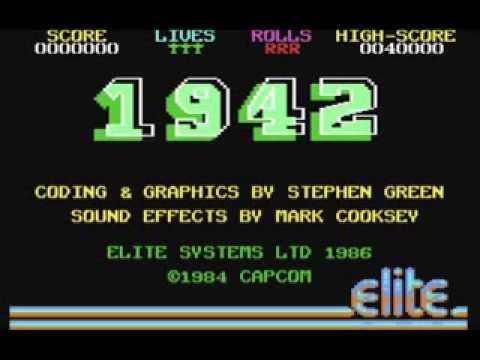 Screen de 1942 sur Commodore 64