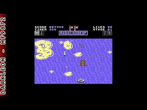 Screen de Action Fighter sur Commodore 64