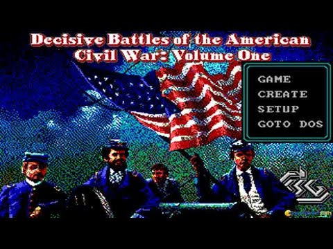 Screen de Decisive Battles of the American Civil War: Volume III sur Commodore 64