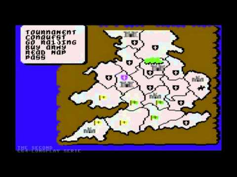 Aperçu du jeu Defender of the Crown sur Commodore 64