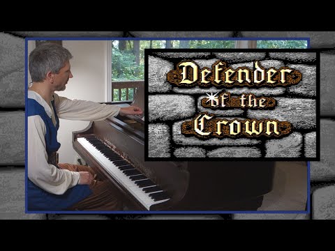 Capture de Defender of the Crown sur Commodore 64