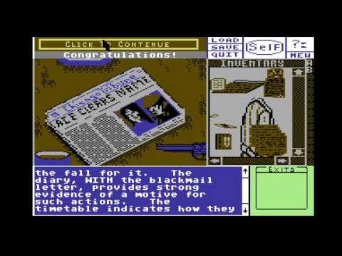 Screen de Déjà Vu sur Commodore 64