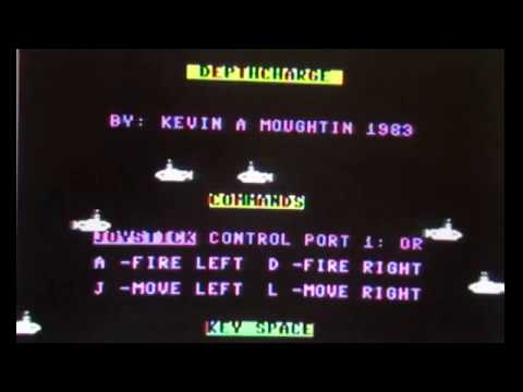 Screen de Depthcharge sur Commodore 64