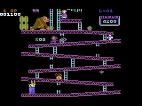 Aperçu du jeu Donkey Kong sur Commodore 64