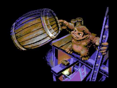 Capture de Donkey Kong sur Commodore 64