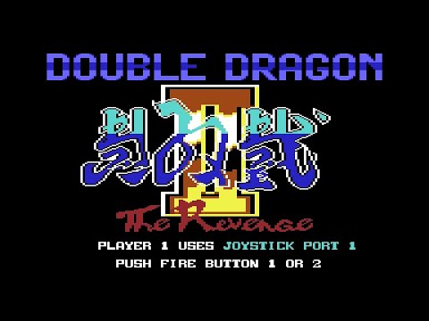 Screen de Double Dragon sur Commodore 64