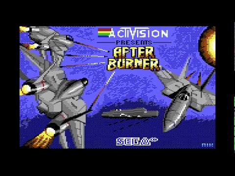 Screen de After Burner sur Commodore 64