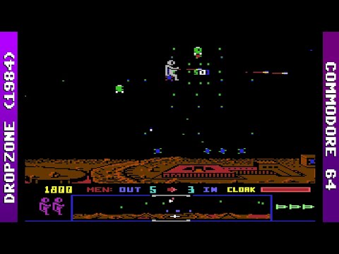 Image du jeu Dropzone sur Commodore 64