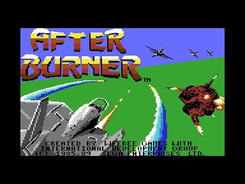 Image du jeu After Burner II sur Commodore 64