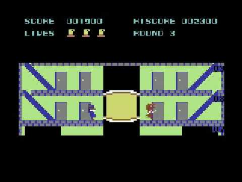 Image de Elevator Action sur Commodore 64