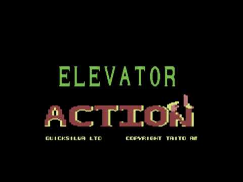 Capture de Elevator Action sur Commodore 64