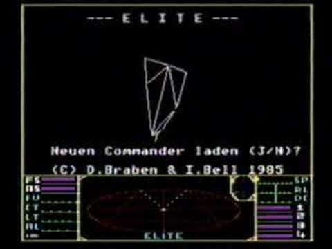 Elite sur Commodore 64