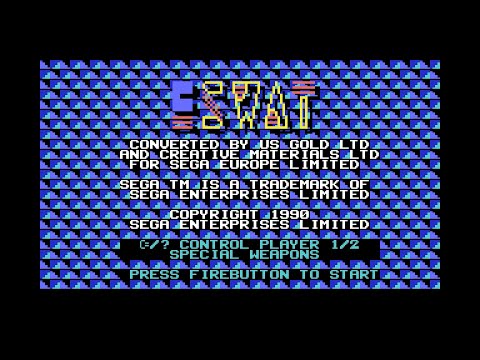 Aperçu du jeu ESWAT: Cyber Police sur Commodore 64