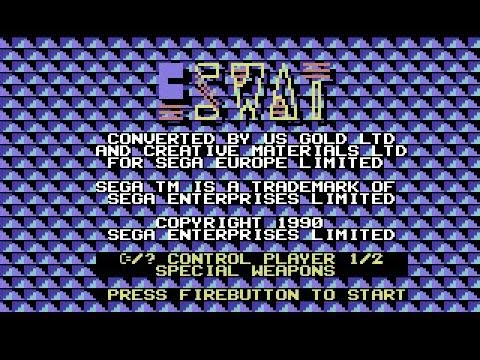 Capture de ESWAT: Cyber Police sur Commodore 64