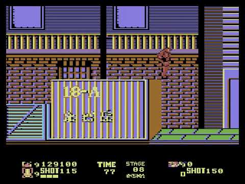 Illustration vidéo de ESWAT: Cyber Police sur Commodore 64