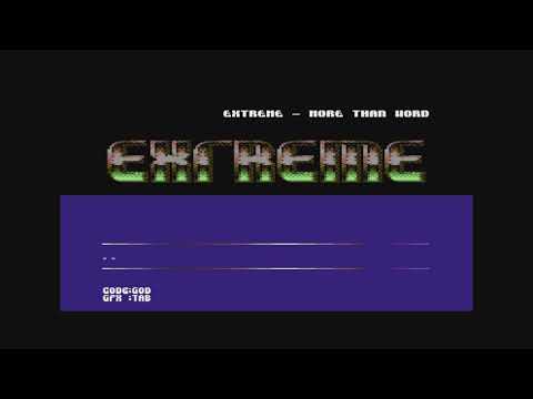 Screen de Extreme sur Commodore 64