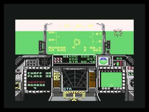 Image du jeu F-16 Combat Pilot sur Commodore 64