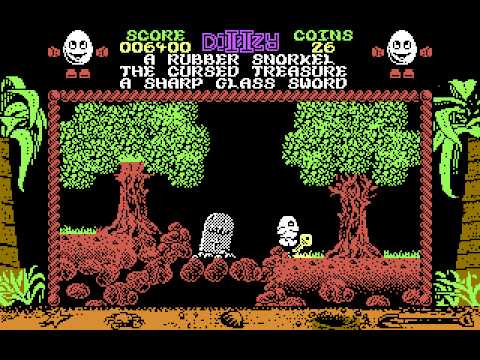 Screen de Fantastic Dizzy sur Commodore 64