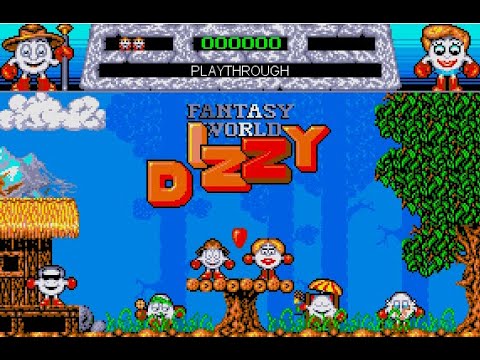 Screen de Fantasy World Dizzy sur Commodore 64