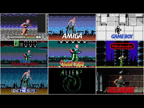 Screen de Alien 3 sur Commodore 64