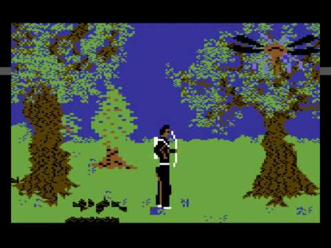 Screen de Forbidden Forest sur Commodore 64
